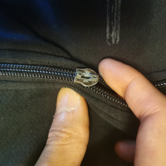 Vision Street Wear Black Cross Pattern Hoodie - Picture 4 of 6